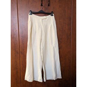 Spiegel cream linen pants
